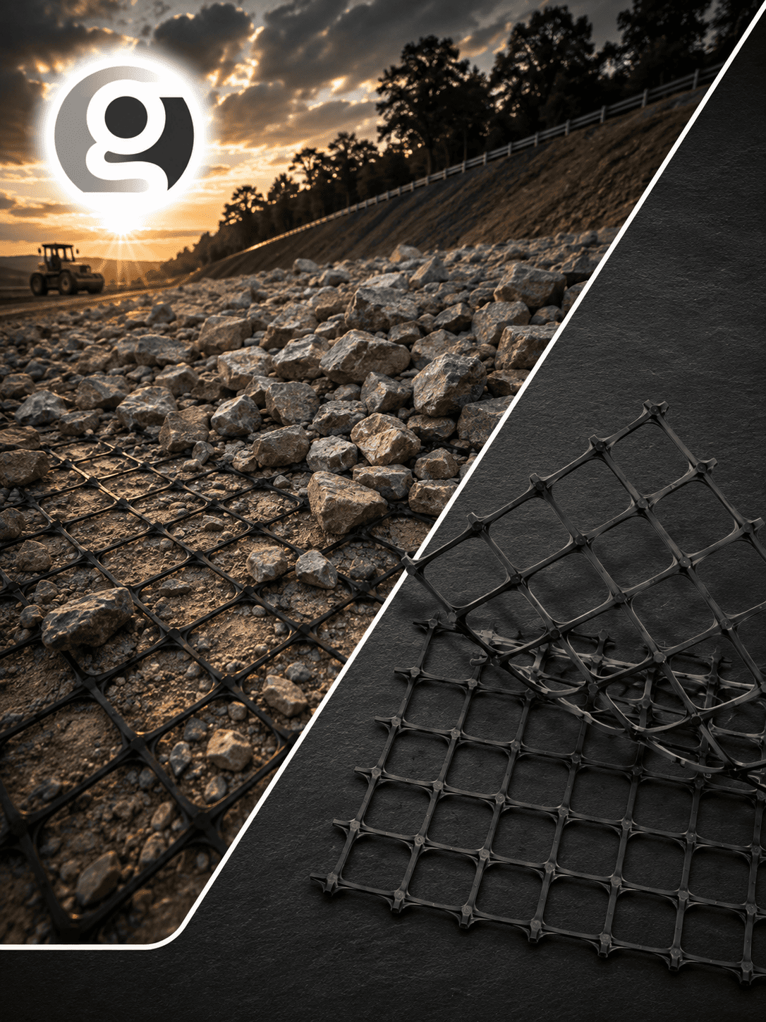 Geogrid Rollan Perkuatan Tanah Berkualitas