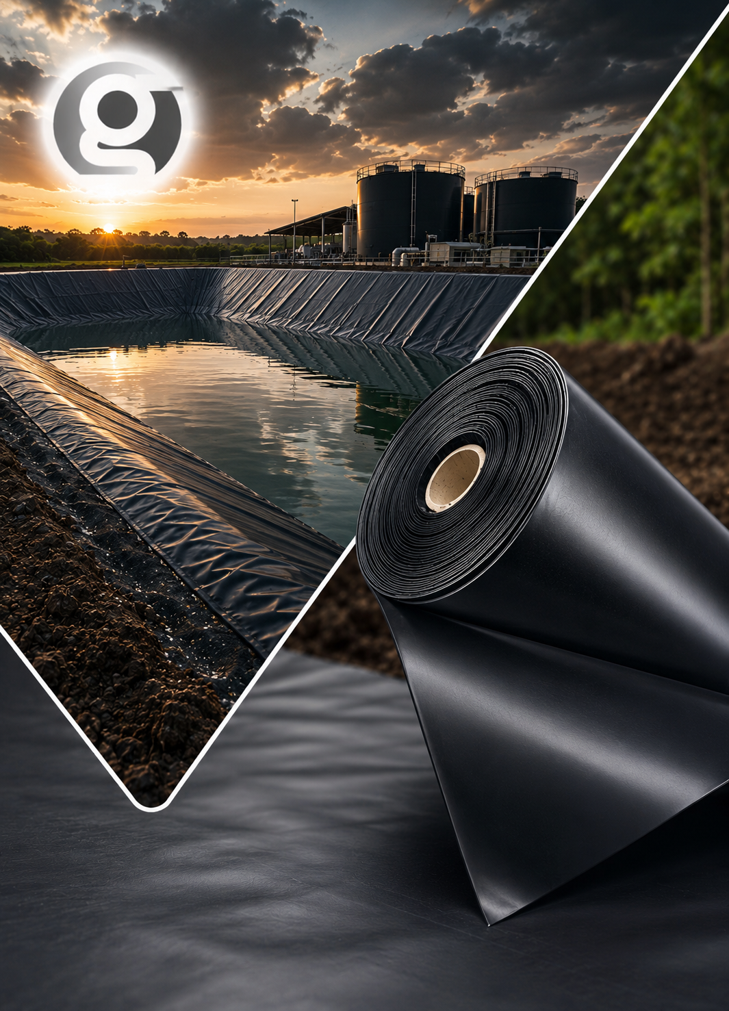 Geomembrane HDPE Per Roll