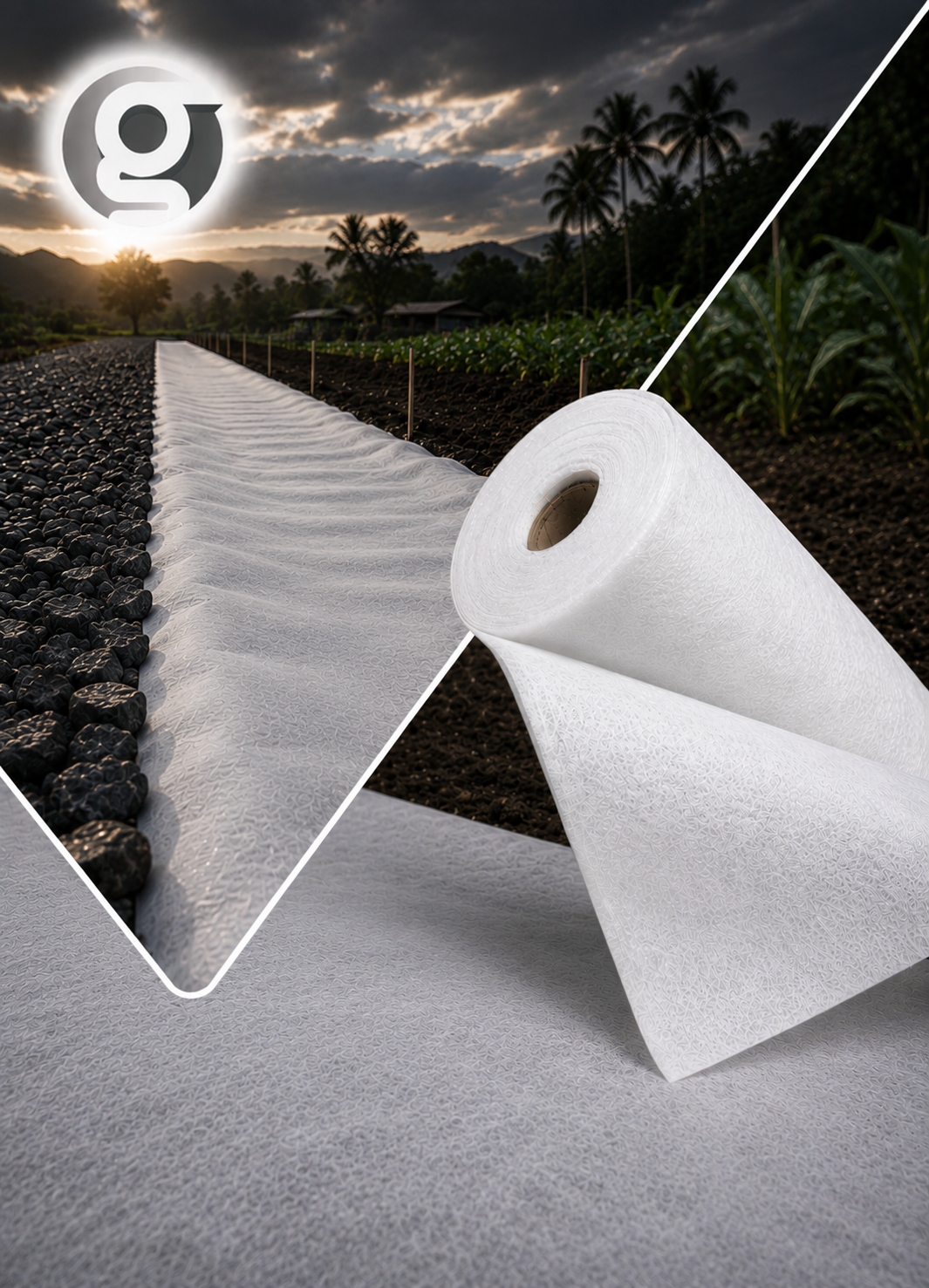 Geotextile Non Woven Eceran - Geotekstile Rollan