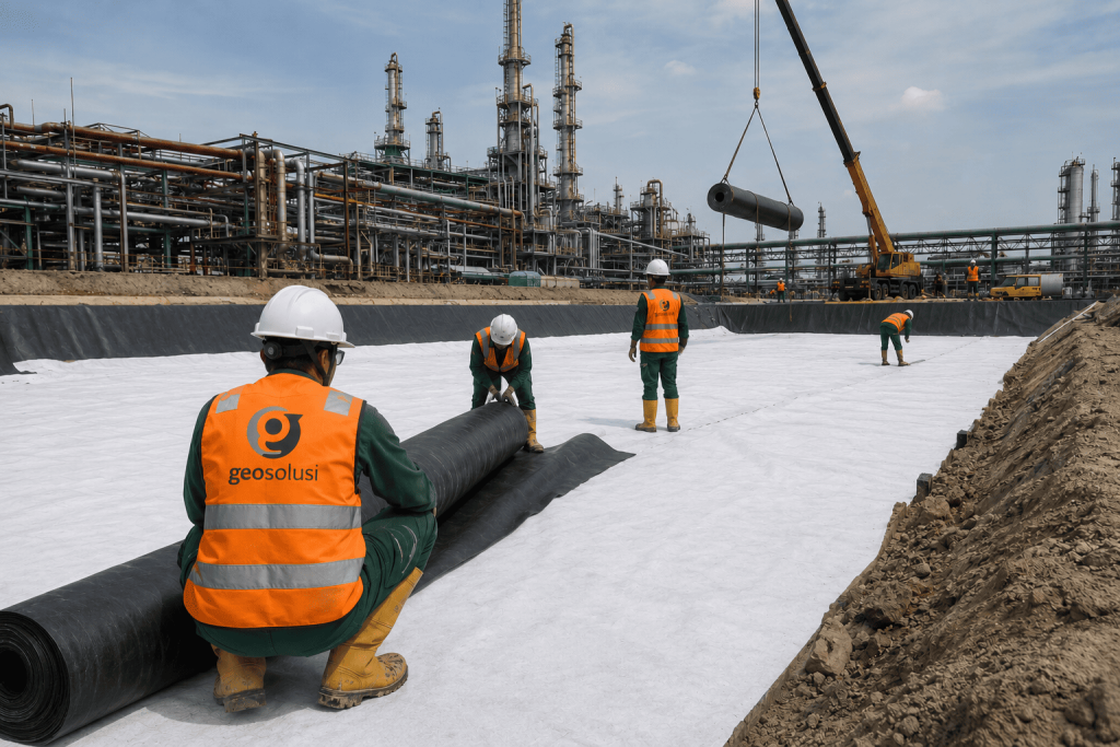 Geotextile Non Woven Separator Geomembrane