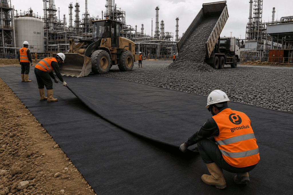 Geotextile Woven Perkuatan Tanah